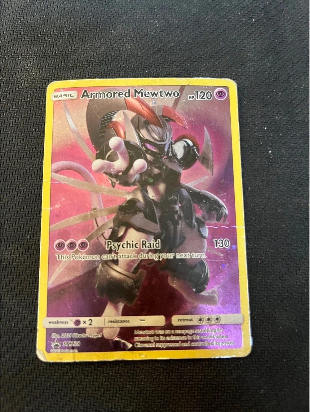 Armored mewtwo dmg